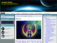 Tablet Screenshot of ancient-aliens.net
